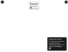 Tablet Screenshot of karyceboutique.com